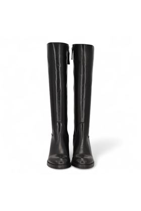 Stivale donna in pelle colore nero. J HERO | ST3001-NERO